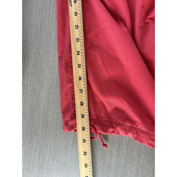 Vintage Y2K Red UFO Retro Pants Rave Parachute Hip Hop Streetwear 90’s M - Picture 10 of 10